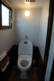 祝良屋丸・トイレ - 屋形船　祝良丸の室内の写真