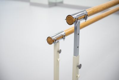 ３ｍバレエバー5本完備
３段階の高さ調節可能。 - bulle studio バレエレンタルスタジオの設備の写真