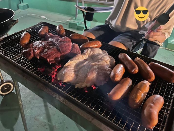 屋上BBQスペース - ギルドハウス北千住