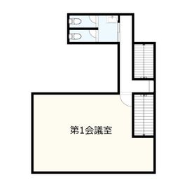 会議室1間取り図 - よこすか研修センター 貸し会議室1の室内の写真