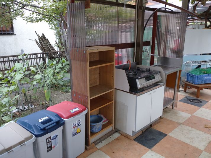 ブドウ棚ハウスとBBQパーティー(定員6名） - コウノトリの里の宿