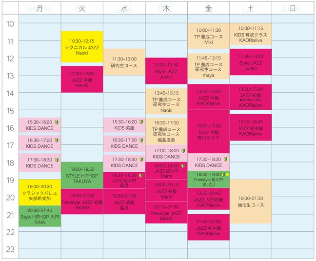 Ast - スタジオダンスアライブ河原町本校