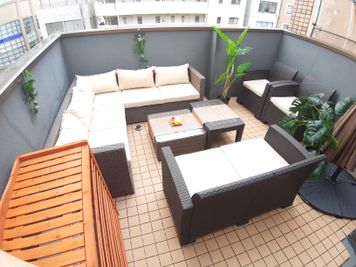 雨キャンセル無料、池袋西口C1出口徒歩1分、屋上BBQが出来るアジアンリゾートです。 - LUX池袋 雨キャンセル無料