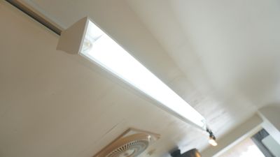 照明は高演色の直管LEDを用意してあり、自然光に近いベースライトとして利用できます。 - Polano(ポラーノ)渋谷神泉 撮影配信パーティースペースの室内の写真