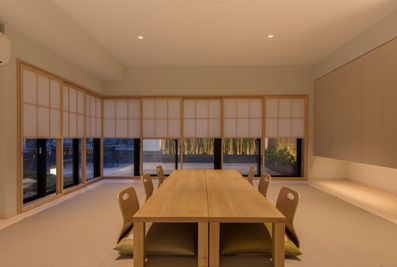INBOUND LEAGUE 日本文化体験・屋上テラス付き和のサロンの室内の写真