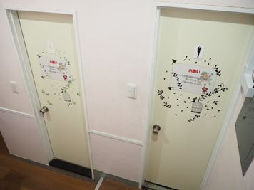 トイレは共同です。（３Fにございます） - 元町中華街駅３分【ジャンプ・楽器もOKなダンススタジオ】 横浜ダンススタジオMOSH PIT元町店のその他の写真