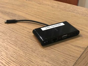 1個 LANポート・HDMI・VGA・USB-A - Moonfrost代官山 ムーンフロスト代官山の設備の写真