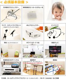 天満橋セミナールームコクリ レンタルスペース＆セミナールームの設備の写真