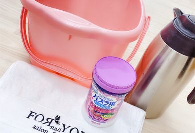手ぶらセット
（フットバスセット） - ForyouNail ネイル専用席A1の設備の写真
