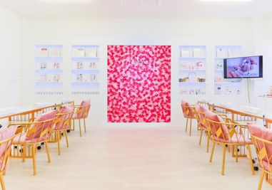 （別プラン）
「掲載者について詳しく見る」よりご予約可能 - ForyouNail ネイル専用席A1の室内の写真