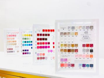 手ぶらセット
（カラーサンプル） - ForyouNail ネイル専用席A1の設備の写真
