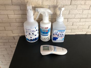 【響テラス】_消毒 - 【池袋響テラス】（個室+BBQテラス）貸切最大25名 （個室+BBQテラス）パーティ🎉ビジネス🖋懇親会🎤撮影📸の設備の写真