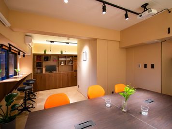 【Orange Lab@青山】青山一丁目駅徒歩2分！無料Wi-Fi完備！12階からの眺望が魅力のおしゃれなレンタルスペース - 東京会議室 Orange Lab. ウィン青山一丁目駅前店