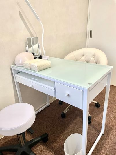 高級感のあるネイルスペース☆ネイルの練習などに♪ - 完全個室☆高級レンタルサロン