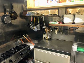 喫茶Mario店 料理教室・イベント・ママ会の設備の写真