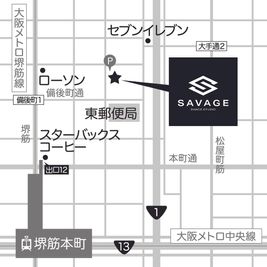 SAVAGE 堺筋本町店 清潔でシンプルな駅近スタジオのその他の写真