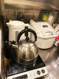 電子ケトル・IH電磁調理器・炊飯器（5.5合炊き） - 市ヶ谷コワーキングカフェ 【ホール貸切】キッチン付パーティ会場の設備の写真