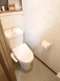 トイレは男女兼用です。 - オフィスFKK 貸しスペースの設備の写真