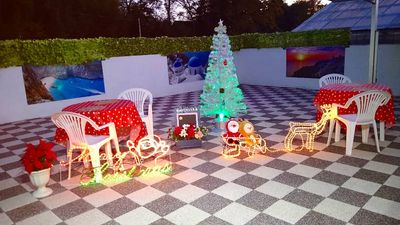 クリスマスイルミネーション2021 - Cat Villa 川島町 Poolside BBQ の室内の写真