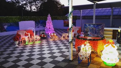 クリスマスイルミネーション2021 - Cat Villa 川島町 Poolside BBQ の室内の写真