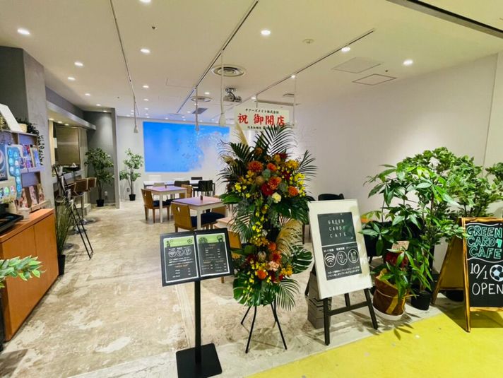 天神中央改札口から30秒！目的に沿って使用できるレンタルスペース - グリーンカードカフェ