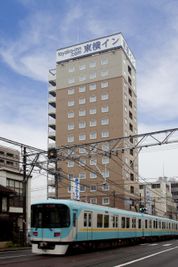 東横INN京都琵琶湖大津 エコノミーダブルの室内の写真