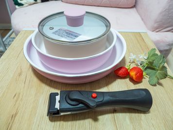 可愛いツールでお料理も楽しく💕 - totoli新大久保 ミニキッチン付きのレンタルスペースの設備の写真