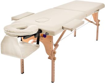 折り畳み式施術用ベット  サイズ 使用時：奥行き186cmｘ幅72.5ｘ高さ42-61cm マットの厚み：9cm クッションの厚み：4cm  - JK Studio 三宮 ウエストモンドビルB1 【地域最安値❗1500 -> 777円】ダンスレッスンスタジオの室内の写真