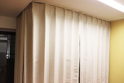 着替えの際の仕切りカーテン - 隠れ家レンタルスタジオ「STUDIO KK」 レンタルスタジオの設備の写真