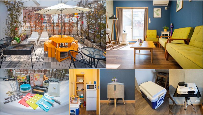 ☆夏ガーデン☆心斎橋Partyスペース 飲み会/たこパ/鍋パ - YearRoom心斎橋屋上レンタルPartyスペース