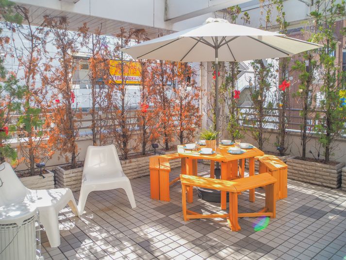 ☆夏ガーデン☆心斎橋Partyスペース 飲み会/たこパ/鍋パ - YearRoom心斎橋屋上レンタルPartyスペース