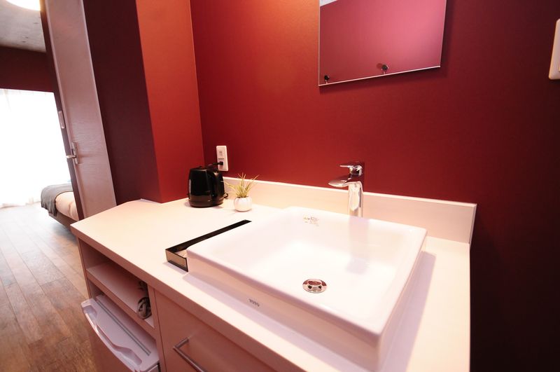 客室2（壁紙本棚）405号室 - JAPANESQUE