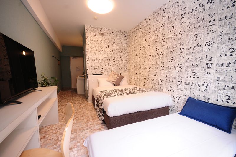 客室1（壁紙木目調）306号室 - JAPANESQUE