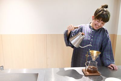 コーヒーも淹れられます！備品の詳細については、お問い合わせください。 - BIRTH LAB レンタルキッチン（土日祝プラン）の設備の写真