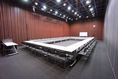 東京会議室 中野セントラルパークカンファレンス ホールA （B1階） [120㎡]の室内の写真