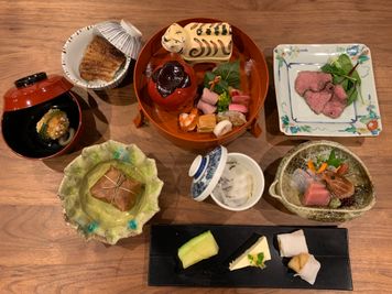お時間にあわせてデリバリー。美しいお皿と盛り付けでお届けします。
※要予約 - 京都高瀬川の町家  CanalHouseの設備の写真