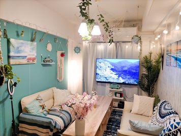 🌸インドア花見🌸 - ココリアMarine横浜みらい とってもおしゃれなリゾート空間の室内の写真