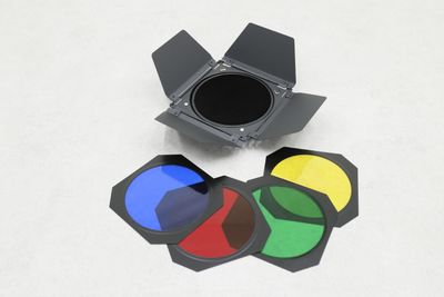 バーンドア＆カラーフィルター　３セット - STUDIO ZEAL レンタル撮影スタジオ・レンタルスペース・フォトスタジオの設備の写真
