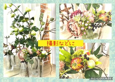お花セット有料オプション - レンタルスペース【RoomAoyama】 店舗1F貸しスペースの設備の写真