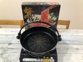 すき焼き鍋 - 【キャピタル池袋】キッチン充実の料理が出来るレンタルスペース🍀 レンタルスペース【キャピタル池袋】3F🍀の室内の写真