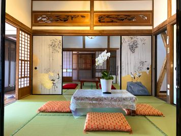 一宿一景一生縁 古民家A棟の室内の写真