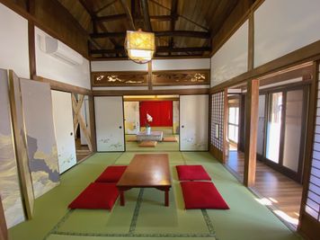 一宿一景一生縁 古民家A棟の室内の写真