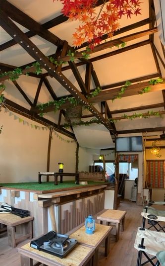 屋内キャンプをテーマにしたレンタルスペース - レンタルスペースYONE CAMP