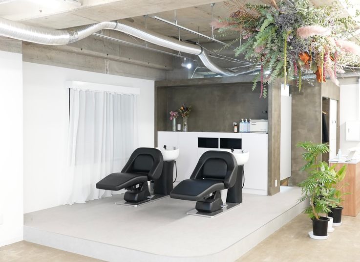 開放感のある美容室*五反田駅より徒歩3分 - PERK