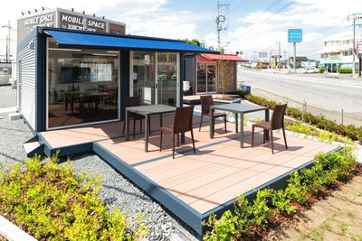 お部屋の外観はこちらです！※始めに別棟の受付までお越しください
 - U-SPACE　佐野店 Meetingの外観の写真