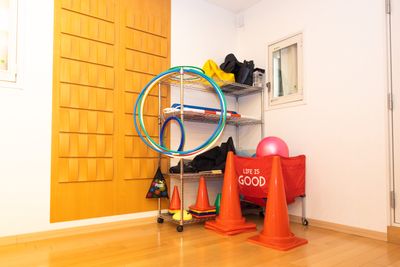 各種ボール、フラフープ等もご自由にお使い下さい。 - 防音サロン Bright レンタルサロンの設備の写真
