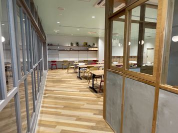 【スペース入口】 - 【閉店】TIME SHARING マチノマ大森 キッチンスタジオ TIME SHARING WORK【2】の入口の写真