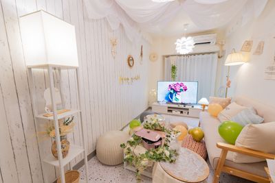 ココリアCream横浜 韓国風インテリアの癒し空間の室内の写真