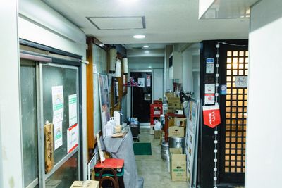 スタジオ HIKARI 築地 ダンススタジオ、ヨガスタジオ、演劇、撮影スタジオ、築地の入口の写真