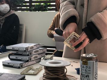 【ご利用例】
電気工事技能試験勉強会 - スタジオ スターネス 吹上、今池のレンタルスペース、スタジオの室内の写真